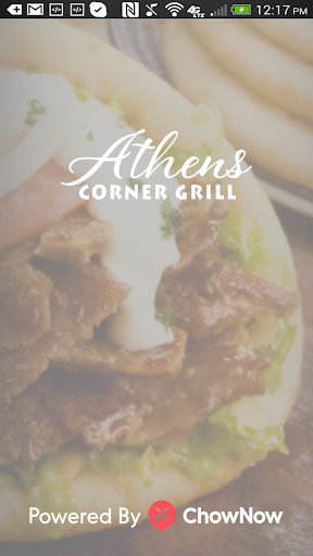 Android application Athens Corner Grill screenshort