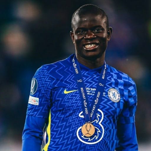 NGolo Kante 4K Wallpaper logo
