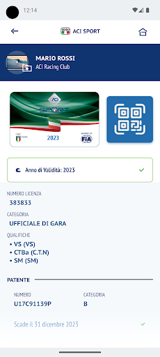 ACI Sport Screen 2