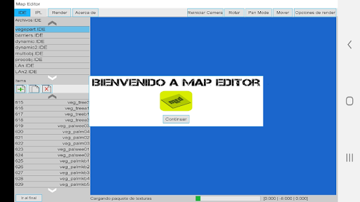 Android application Map Editor Pro screenshort