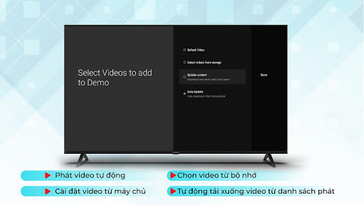 Vsmart Retail Mode TV Screen 3
