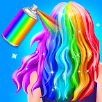 Hair Dye - Rainbow Fashion Art