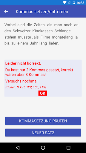 Kommaregeln Deutsch Screen 3
