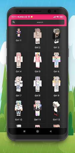 Girl Skins for Minecraft Screen 2
