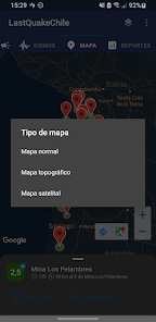 Screenshot 5 LastQuakeChile - Sismos Chile android
