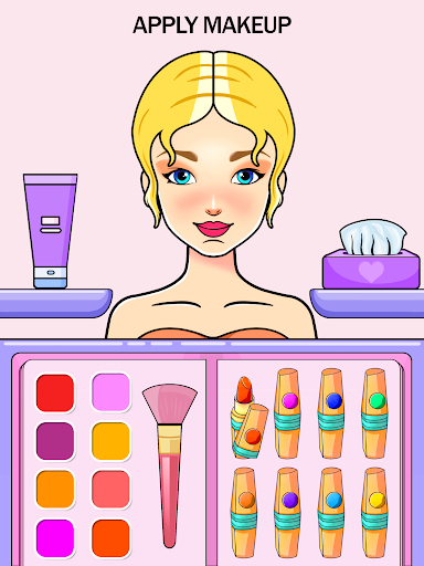 DIY Paper Doll Fashion DressUp Screen 2