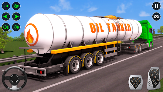 Oil Truck Parking Driving Game
