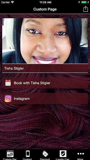Android application Natural Hair and Extensions screenshort