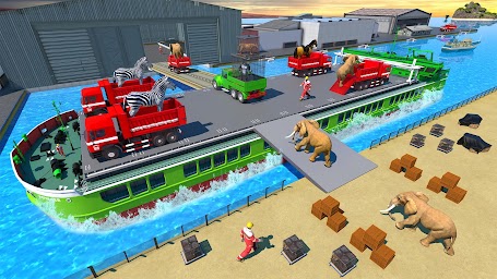 Animals Transport truck Games