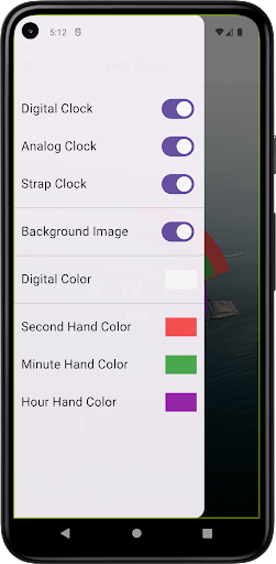 Digi Clock Screen 3