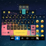 Keyboard - Electro Neon Light New Theme icon