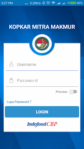 Android application Kopkar Mitra Makmur screenshort