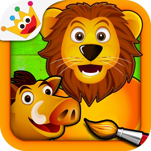 Savanna - Puzzles and Coloring  Icon