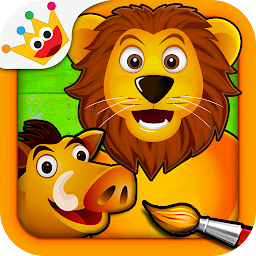 Icon image Savanna - Puzzles and Coloring