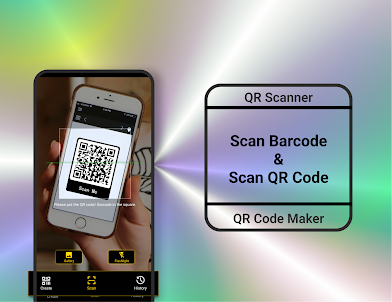 QR code scanner, scan barcode