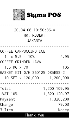 SIGMA POS Point Of Sale
