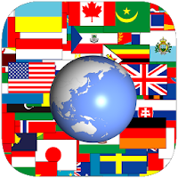 国旗クイズで世界の国名と位置の地理を覚えるアプリ
