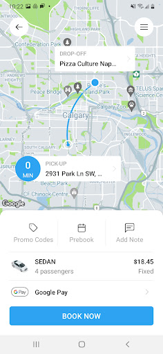 Wave YYC Delta Cab Screen 3
