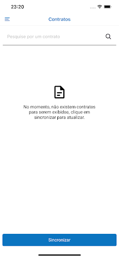 Android application Fiscalização - Sider screenshort