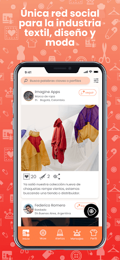 Android application La Cortesana screenshort