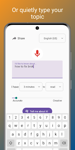 Quick AudioBook - Listen AI Screen 3