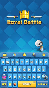 Royal Battle Keyboard Theme