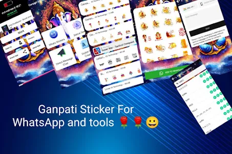 Ganesh Stickers for Whatsapp