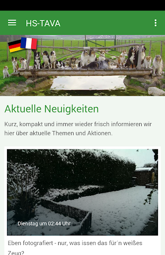 Android application Hundeschule TAVA screenshort
