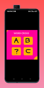 Word games word cross blocks