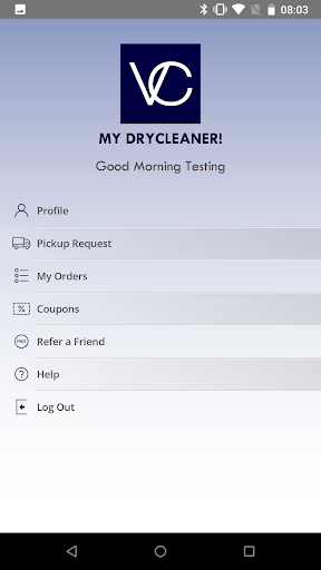 Android application View Cleaners screenshort