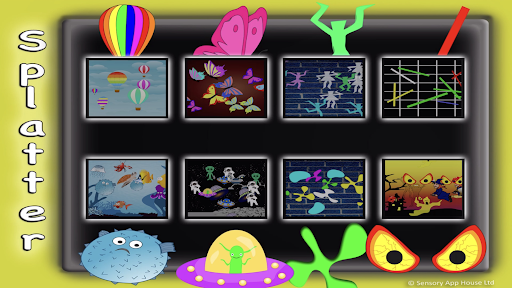 Android application Splatter screenshort