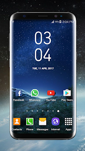Digital Clock Galaxy S8 Plus Unknown