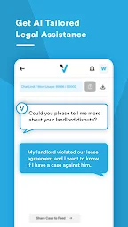 Vikk - AI Legal Assistant - Screenshot Image
