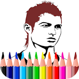 Coloring book for C.Ronaldo.7 fans icon