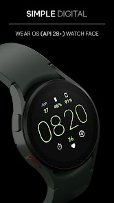 Imágen 1 Simple Digital: Watch face android