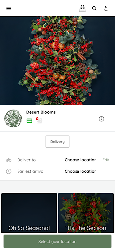 Android application Desert Blooms screenshort