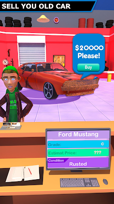Car Broker 3D: Repair Tycoon - Screenshot 1