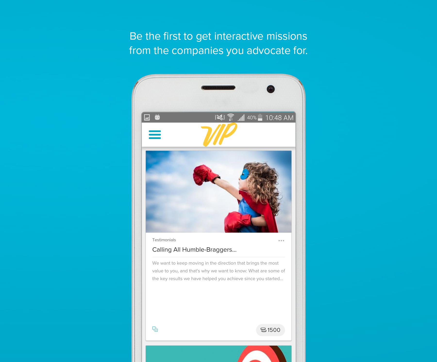Android application AdvocateHub - Your Engagement Platform screenshort