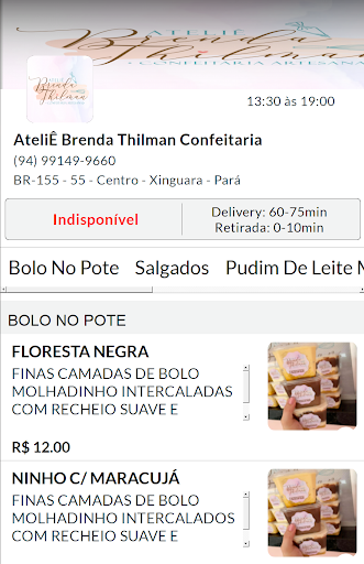 Android application Ateliê Brenda Thilman screenshort