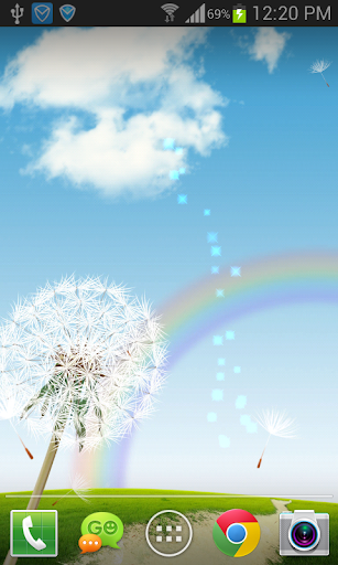 Android application Dandelion Live Wallpaper screenshort