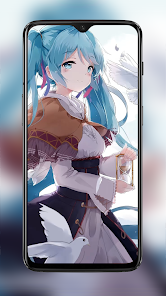Screenshot 2 Hatsune Miku Anime Live Wallpa android