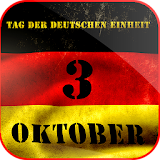Germany Flag Unity Day icon