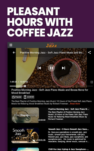 Screenshot of Coffee Jazz