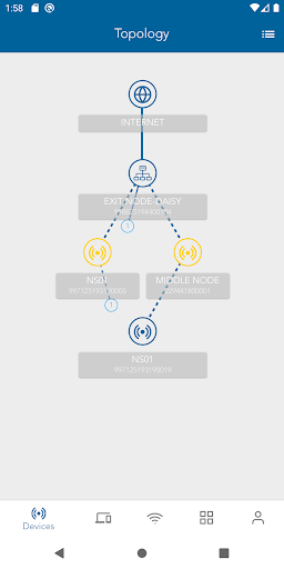 Android application CloudMesh WiFi Analytics screenshort
