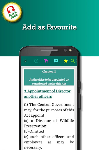 Wild Life (Protection)Act 1972 Screen 3