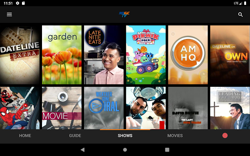 Screenshot of MLGC TV