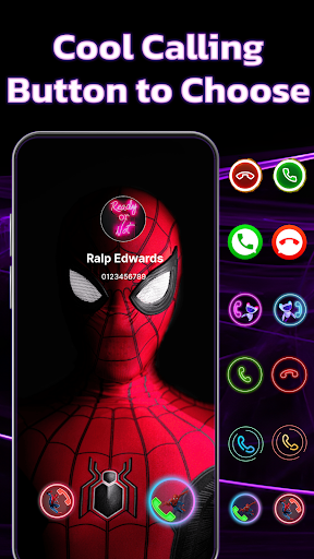 Color Phone Call Screen Theme Screen 2