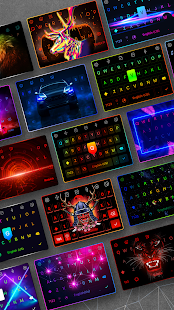LED Keyboard: Colorful Backlit Tangkapan layar