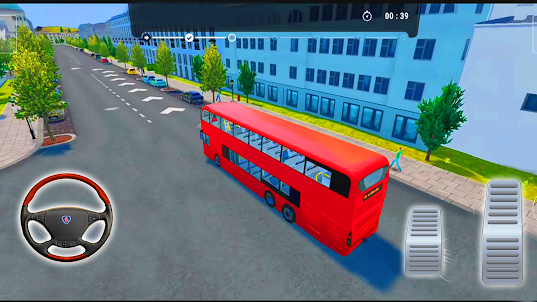 真正的城市公交車模擬 - 停車