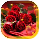 Rose n Love Music HD LWP icon